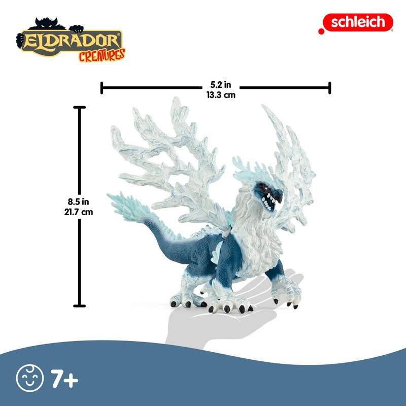 schleich 70790 Ice Dragon, from 7 Years, ELDRADOR CREATURES -