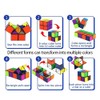 2-in-1 Infinity Rubik's Cube, Multicoloured Rubik's Cube Set, for Children