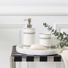 Motifeur Bathroom Accessories Set, 4-Piece Ceramic Bath Accessory Complete Set
