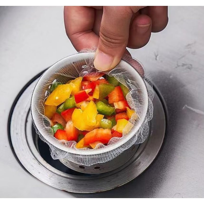 Reusable Mesh Food Cover, Elastic Bowl Lid, Kitchen Storage Solution