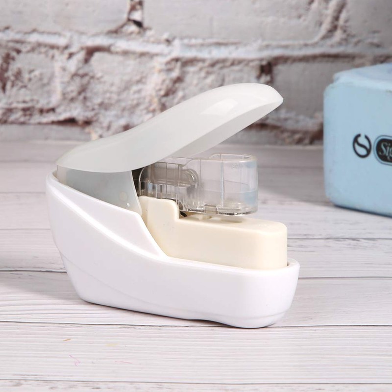 Staple-less Stapler, Mini Stapler, Labor Saving Needleless Stapler Office Accessories,