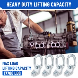 Venussar 7100 Lifting Bracket Set 17700 lb Engine Lift Bracket, Forging Process, Pack of 2 Engine Support Bar for Load Levelers, Lifting Slings