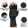 VITAL SALVEO CJ-5511 Anti-slip Fingerless Compression Gloves, Functional, Fingerless, Thimble,