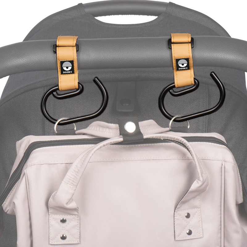 Dooky - Pram Hooks Large, Pack of 2 - Pram