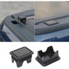 4PCS Black ABS Rear Trunk Tail Box Protective Cover Trim