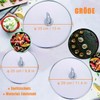 Stainless Steel Splash Guards, Multifunctional Splatter Screen Guards with Foldable