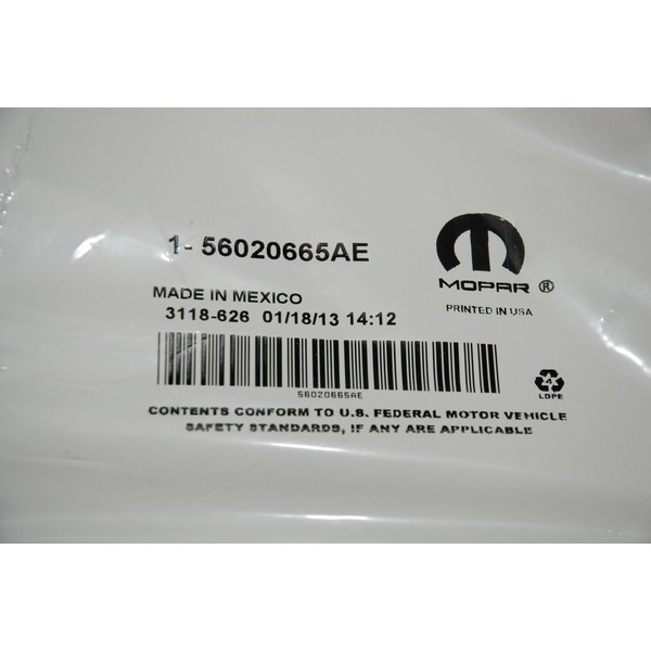 Mopar 56020665AE Battery Cable Negative