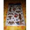 American Greeting tattoos patriotic eagles flags America forever 1 sheet