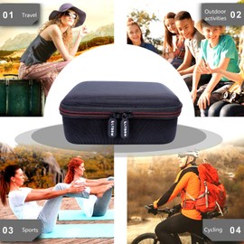 LTGEM EVA Hard Case Compatible with FlexSeries Electric Head Hair Shaver - Travel Protective Carrying Storage Bag (Only Case Sale)