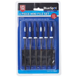 Blue Spot 6pc Mini File Set with Pouch
