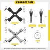 AHEJIOO 13 Heater Bleed Key Set, Square Key Bleed Key,