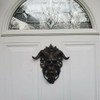 Romeeton Satan Skull Head Door Knocker Resin Goat-headed Wall Hang