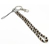 Braided Silk Wristlet Keychain for key, ID holder, Cell phone,