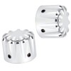 RAGBUSCLE Front Axle Nut Cover Axle Caps Set, Front Fork