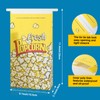 Bakbania 100 Pack Popcorn Bags 11.4x6.1x3.1 Inch Paper Popcorn Food