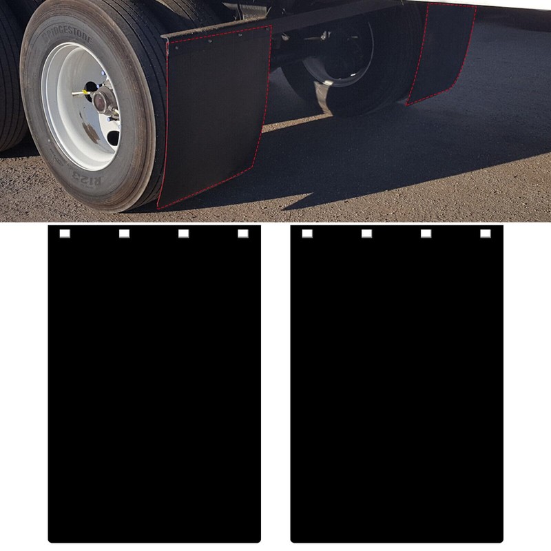 BST BSSP Pair Universal Heavy Duty 24"x 30" Mud Flaps