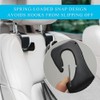 4PCS Vehicle Backseat Handbag Grocery Bags Hanger with Release Clip,