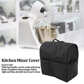 Kitchen Mixer Cover, Anti Dirt Anti Scratches Kitchen Food Dust Cover with Top Handle Dust Cover for Kitchen Stand Mixer (Grey) (Brown) (Black)