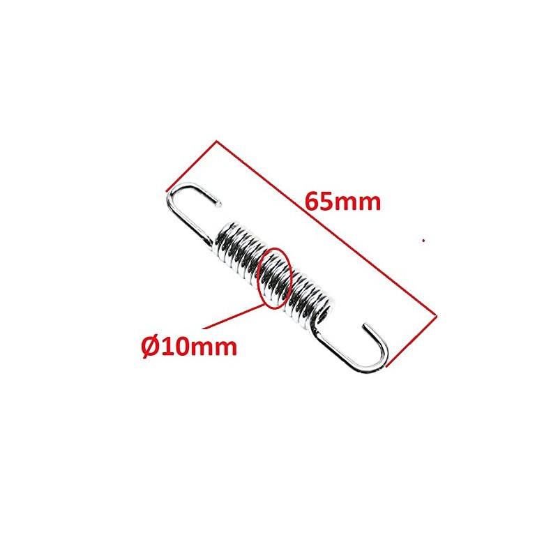 cyclingcolors Exhaust Springs 10 mm x 65 mm Exhaust Spring