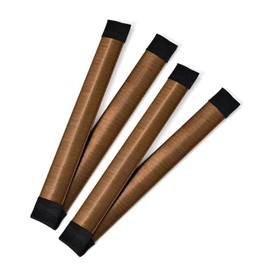 BPTRKOM Pack of 2 Bun - Girls Women's Hair Styling Tool, Hair Knitting Tool Accessories, DIY Hair Styling for Long and Short Hair, French Twist Hair Bun Styling Braid Holder Tool (Light Brown