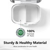 Pill Box-2 Compartment Small Pill Case Portable for Pocket &