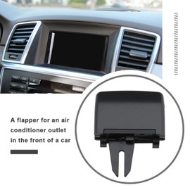VGOL Car Air Vent Clip Outlet Tab Compatible with W166 ML Class/GLE Class/X166 GL Class/GLS Class Front Row Air Conditioning Air Conditioning Radiator Grille Tab