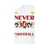 CafePress Football Card Collector Collecting Foo 30"x60" Absorbent Cotton Back,