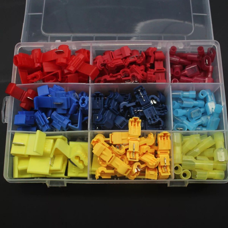 MARZSEFLO Conectores T-tap Terminales Cables Terminales De Cables De E