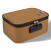 PODAHO Brown Travel Odorless Bag with 10PCS Accessories, Portable Smell