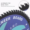SHUZIYU 10”(254MM)-100T, Arbor 5/8"-Diamond, Smooth Cut Coating. Circular Saw Blade,