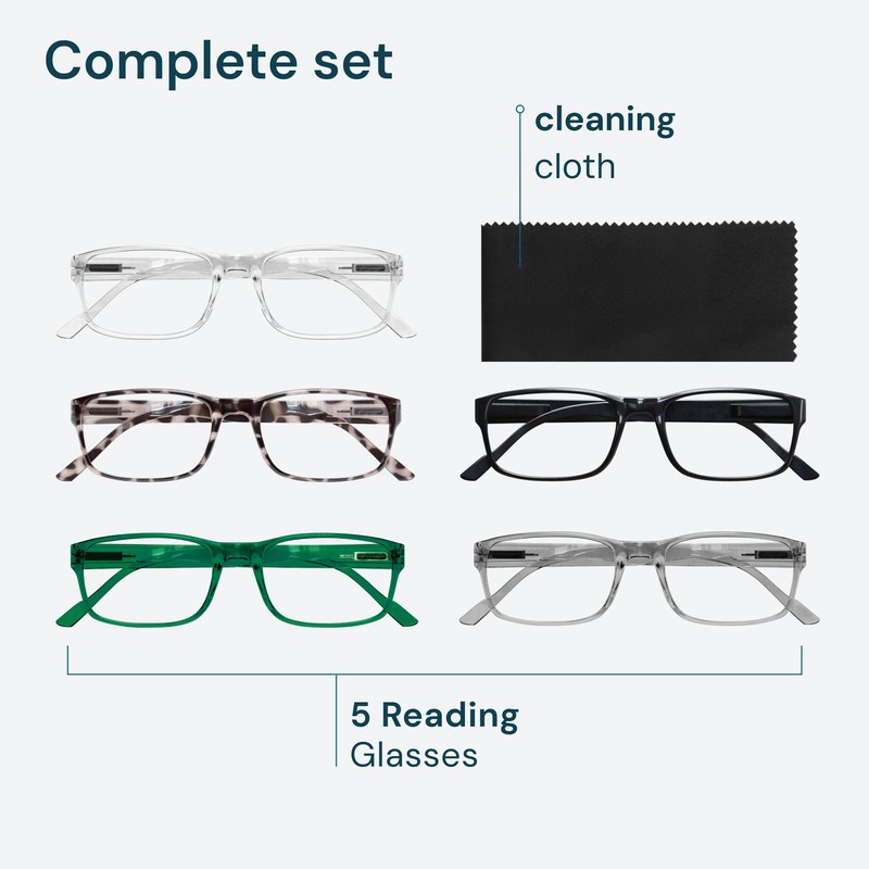 Gaoye Professional Reading Glasses for All Day - Computer Readers
