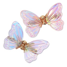 FRCOLOR 4Pcs Nail Art Studs DIY Manicure Decorations Smooth Zircon Nail Charms for Home Salon Use Durable Realistic Design