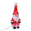 Lights4fun Outdoor Christmas Figure Light Up LED Acrylic Santa Claus