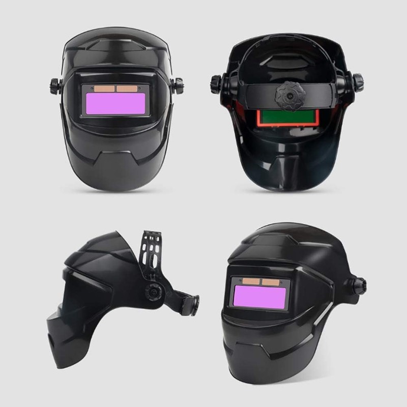 SUNJULY Auto Darkening Welding Helmet, True Color Solar Mask With