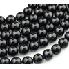 Zenkeeper About 180 Pcs Black Obsidian Beads for Jewelry Making
