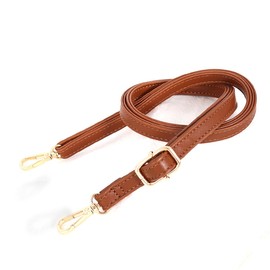Adjustable Shoulder Strap, 1 Piece Bag Shoulder Strap Strap, Women's Leather Shoulder Strap, Bag Strap, Adjustable Length 70-130 cm (Brown)
