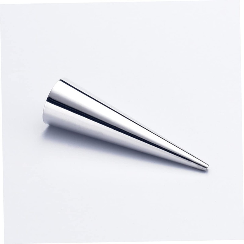 LABRIMP 16pc Set Conical Tube Molds Stainless Steel for Bread