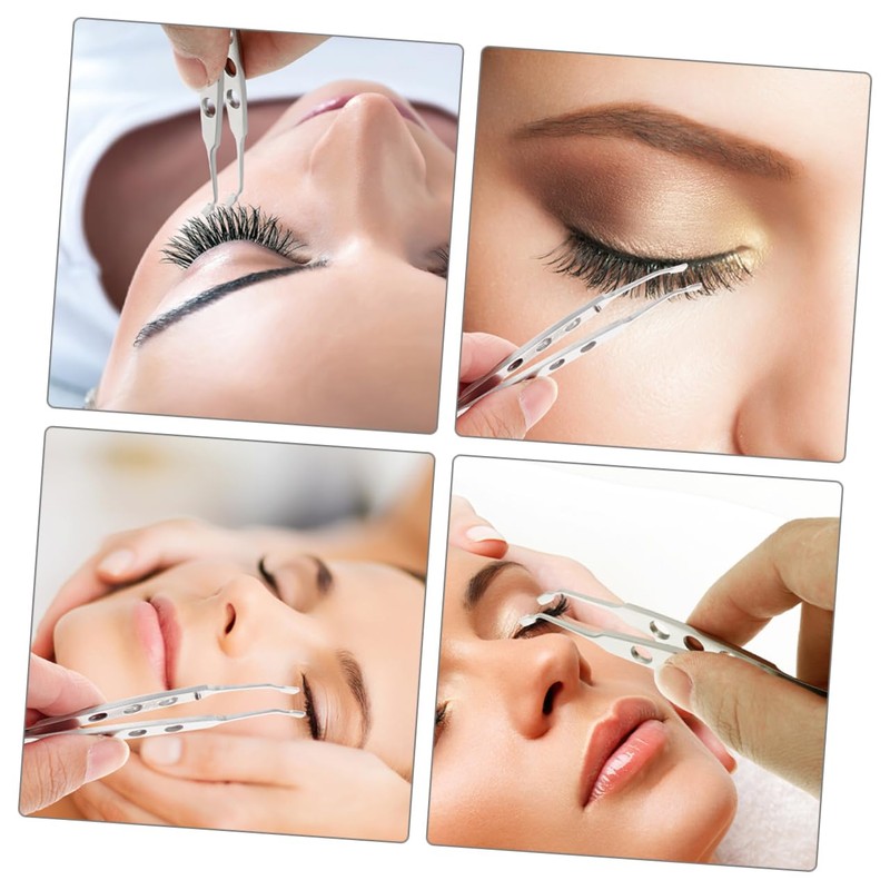 IWOWHERO Mcobeauty Angled Remover Eyelid Tweezer Meibomian Gland Expressor for