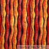 Benartex BonEful Fabric FQ Cotton Quilt Black Red Orange Yellow