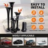 Cenzhiwen Train Horn Kit - 4 Trumpet Metal Air Horns