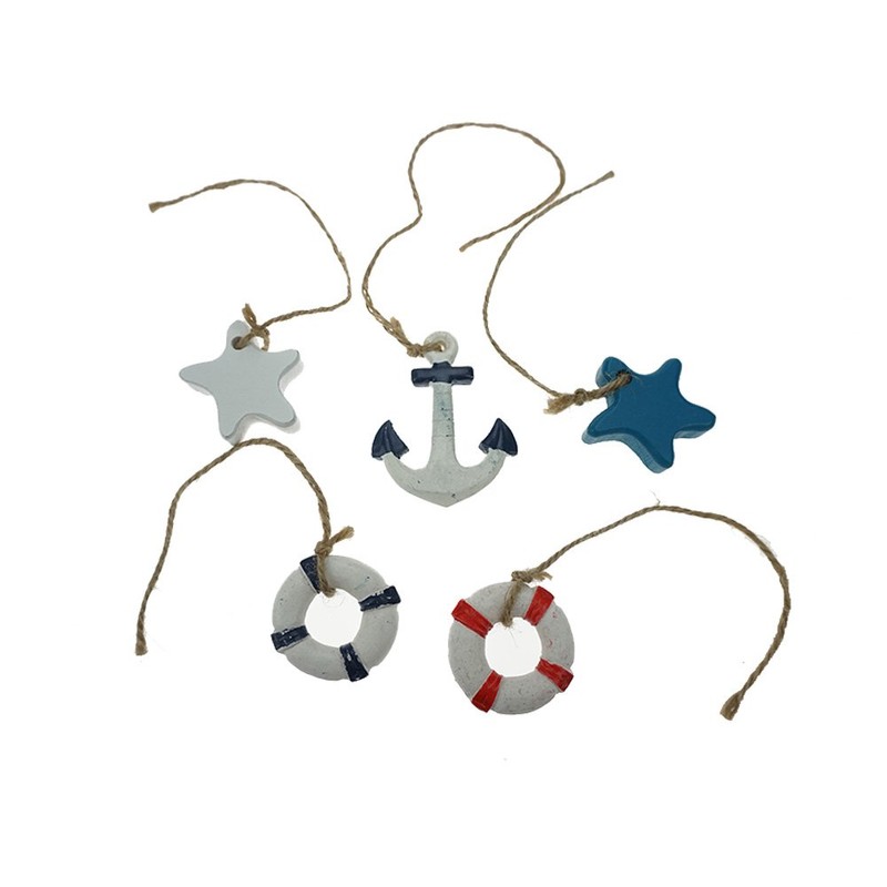 Bilipala Rustic Nautical Decorative Fishing Net Wall Hangings Decor with