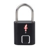 Smart Fingerprint Padlock 508DPI 360° Recognition Sensitive Security Lock for