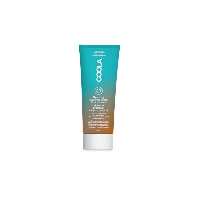 COOLA Classic Body Sunscreen Lotion SPF 30, Tropical Coconut, 148ml