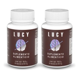 Lucy Suplemento Alimenticio Para El Rendimiento Cerebral Sabor Sin Sabor