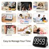 NOKLEAD Digital Kitchen Cooking Timer - Magnetic Countdown Count Up