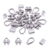 Swpeet 24Pcs M3 (5/16") Wire Rope Accessory Set, Included M3