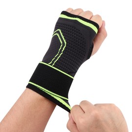 Faletony Wrist Brace Pack of 2 Wrist Support Breathable Wrist Support Sports Wraps for Sports, Fitness, Sports Protection (L)