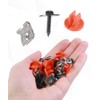 Juego de 30 clips para parachoques de coche, kit de