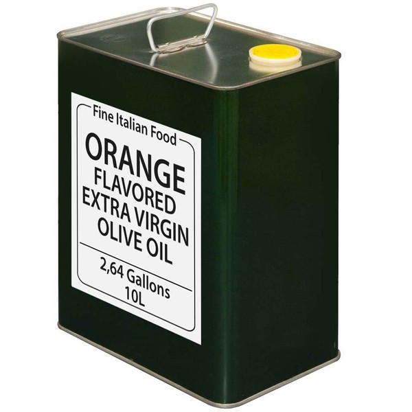 Orange Extra Virgin Olive Oil 10 Liter
