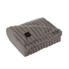 Brookstone Heated Throw Blanket - Heated Luxe Plush Throw -